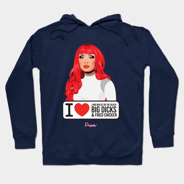 Jujubee from Drag Race Hoodie by dragover